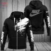 BEST Nike Luxury Brand Black Mix Grey Logo Hoodie Limited Edition