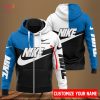 HOT Nike Blue White Black Luxury Hoodie POD Design