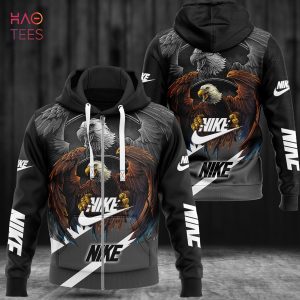 HOT Nike Eagle Luxury 3D Hoodie POD Design