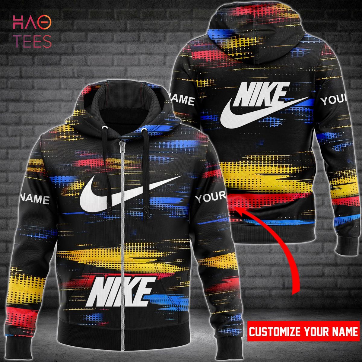 HOT Nike Luxury Color 3D Hoodie Limited Edition Luxury Store