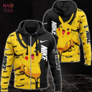 HOT Nike Pikachu Luxury 3D Hoodie POD Design