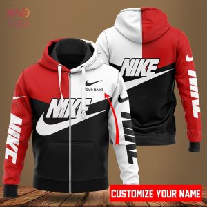 HOT Nike White Red Black Luxury Hoodie Limited Edition