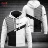 NEW Nike Black Mix White Luxury 3D Hoodie Limited Edition