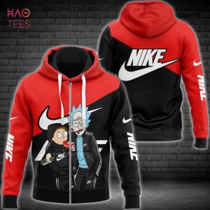 NEW Nike Rick And Morty Luxury 3D Hoodie Limited Edition