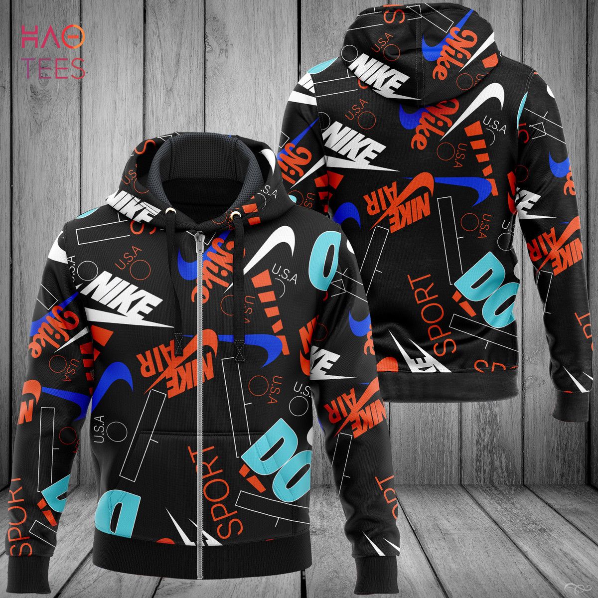 NEW Nike Sport Luxury 3D Hoodie Limited Edition Luxury Store