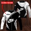 THE BEST Nike Basic Pattern Black White 3D Limited Edition