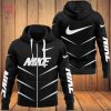 THE BEST Nike Stripe White Luxury 3D Hoodie Limited Edition