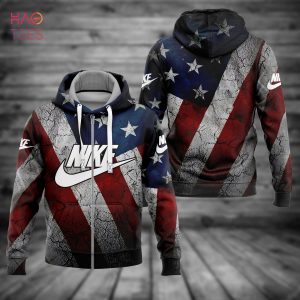 TRENDDING Nike American Flag Printing Luxury 3D Hoodie POD Design