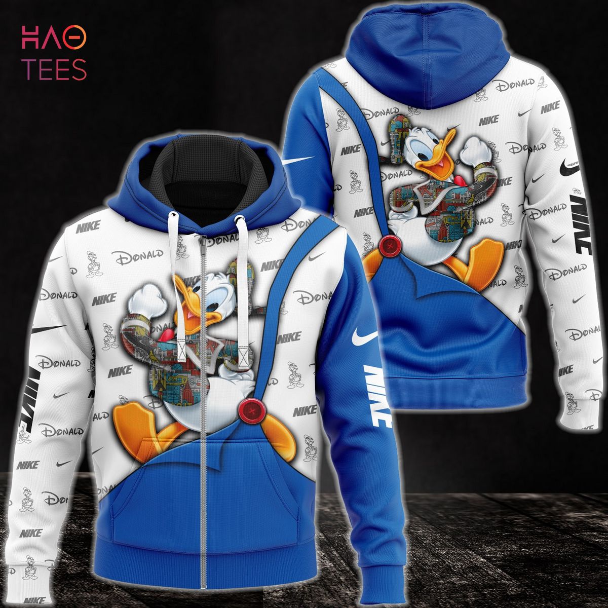 TRENDDING Nike Donal Duck Luxury 3D Hoodie POD Design Luxury Store