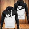 TRENDDING Nike White Black Luxury Hoodie Limited Edition