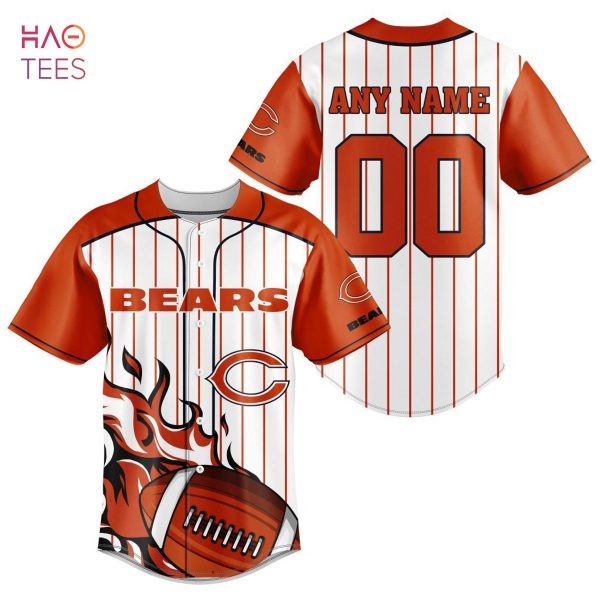 NFL Chicago Bears, Specialized Design In Baseball Jersey