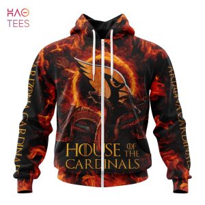 BEST NFL Arizona Cardinals GAME OF THRONES – HOUSE OF THE CARDINALS 3D Hoodie