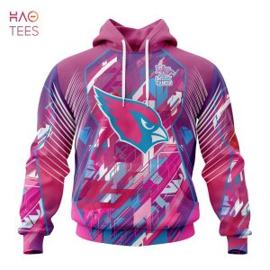 BEST NFL Arizona Cardinals, Specialized Design I Pink I Can! Fearless Again Breast Cancer 3D Hoodie