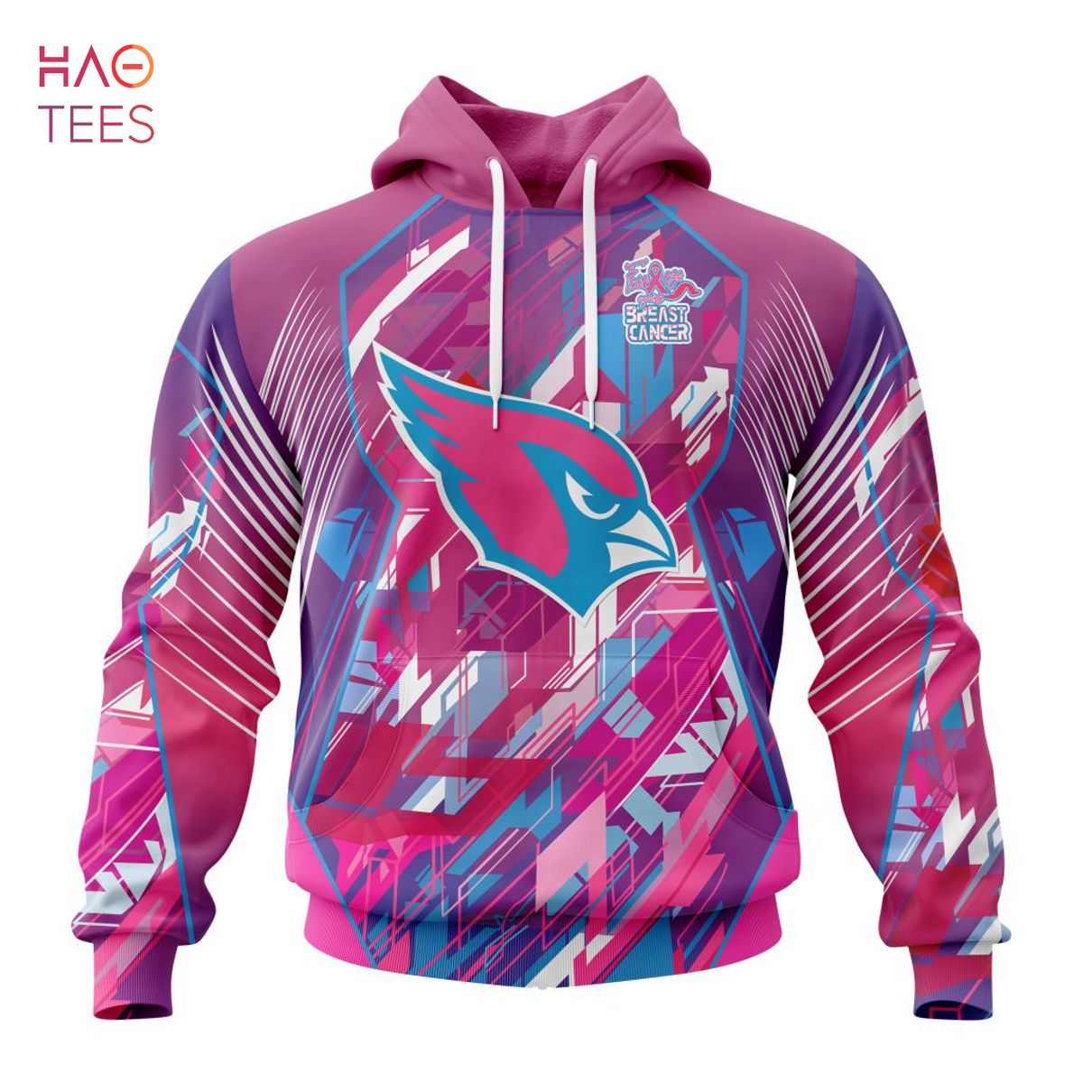 NFL Arizona Cardinals Personalized Special Design Paisley Design We Wear  Pink Breast Cancer Hoodie T Shirt - Growkoc