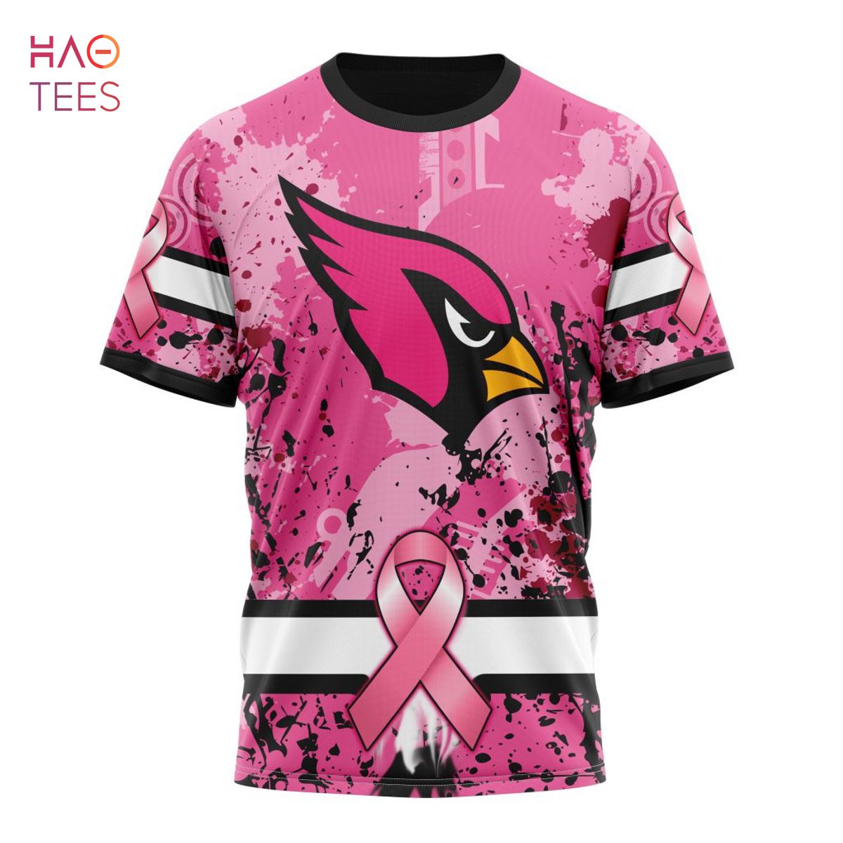 Arizona Cardinals in October we wear pink Breast Cancer Awareness shirt -  Limotees