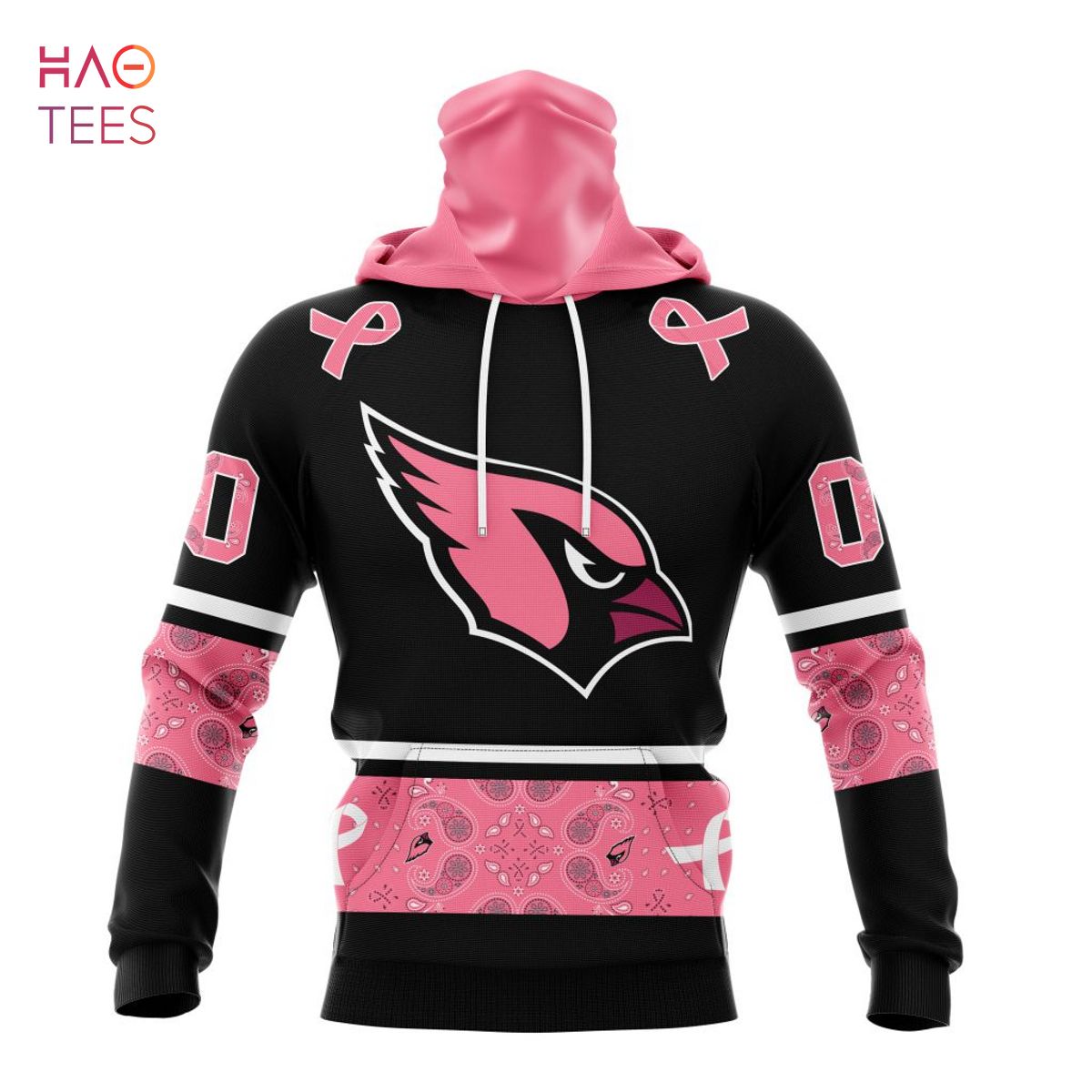 BEST NFL Arizona Cardinals, Specialized Design In Classic Style With Paisley! IN OCTOBER WE WEAR PINK BREAST CANCER 3D Hoodie BEST NFL Arizona Cardinals, Specialized Design In Classic Style With Paisley! IN OCTOBER WE WEAR PINK BREAST CANCER 3D Hoodie