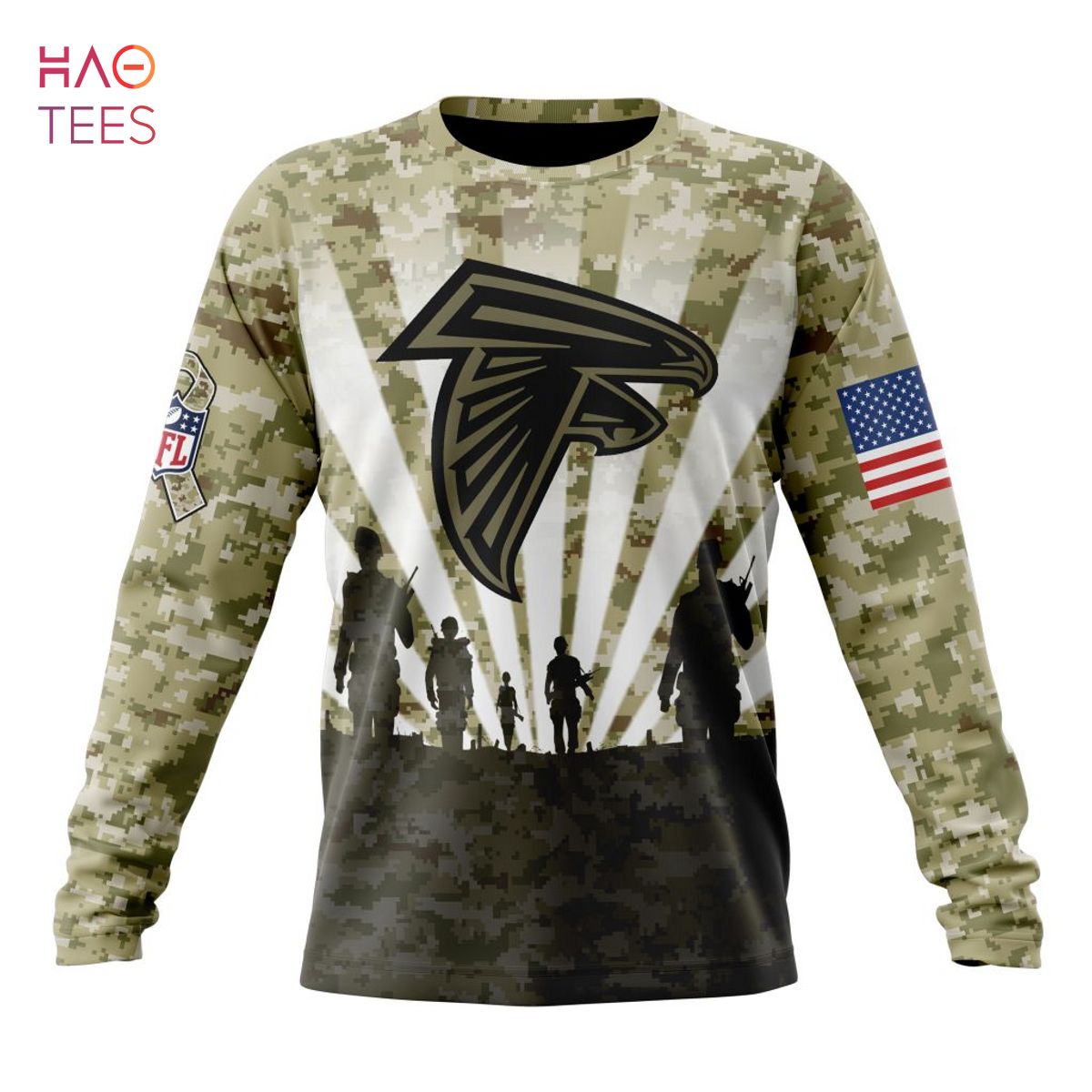 Atlanta falcons salute to service outlet hoodie