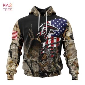 BEST NFL Atlanta Falcons Special Camo Realtree Hunting 3D Hoodie
