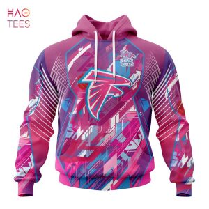 BEST NFL Atlanta Falcons, Specialized Design I Pink I Can! Fearless Again Breast Cancer 3D Hoodie