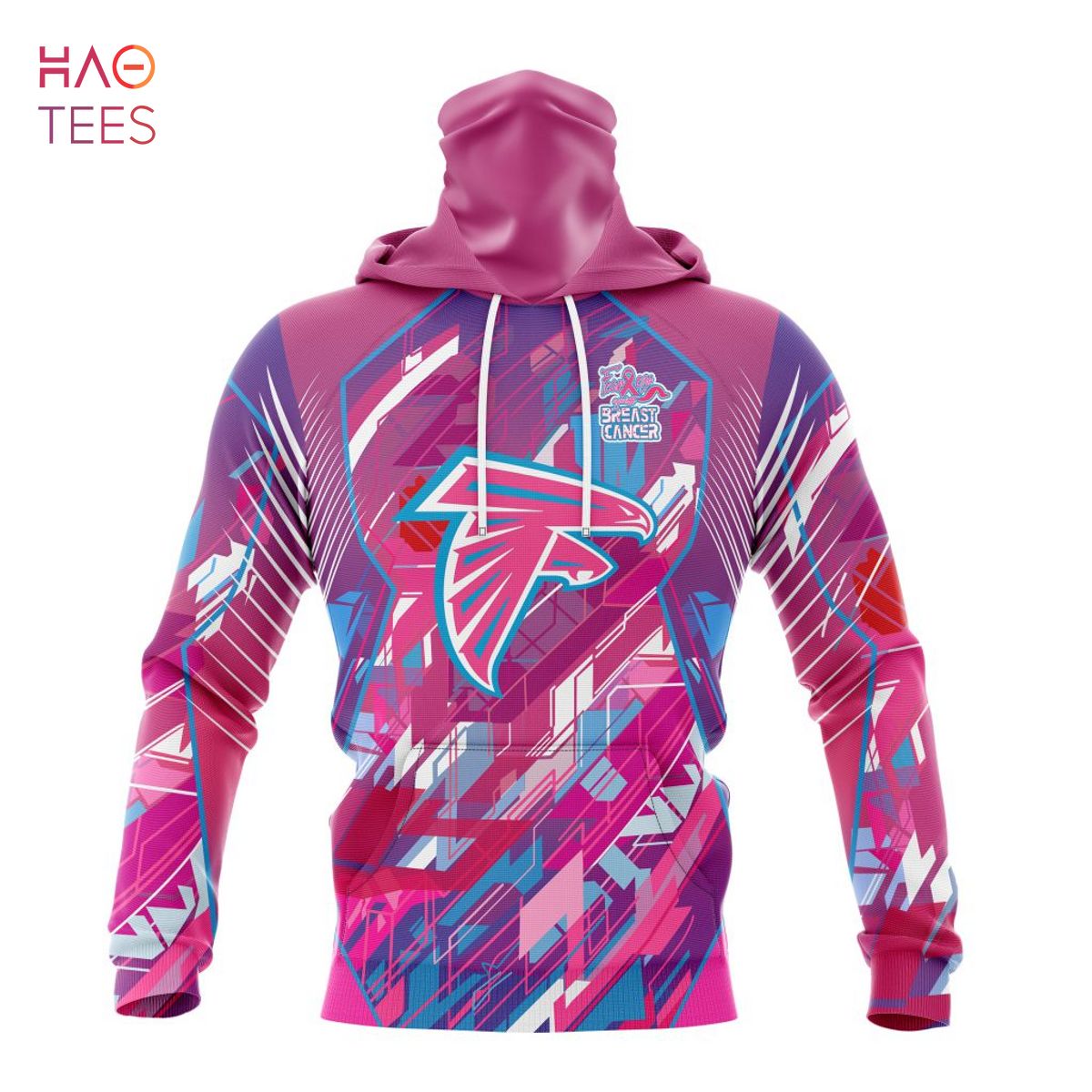 NFL Atlanta Falcons Personalized Special Design Paisley Design We Wear Pink  Breast Cancer Hoodie T Shirt - Growkoc