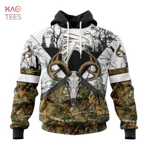 BEST NFL Atlanta Falcons, Specialized Specialized Design Wih Deer Skull And Forest Pattern For Go Hunting 3D Hoodie