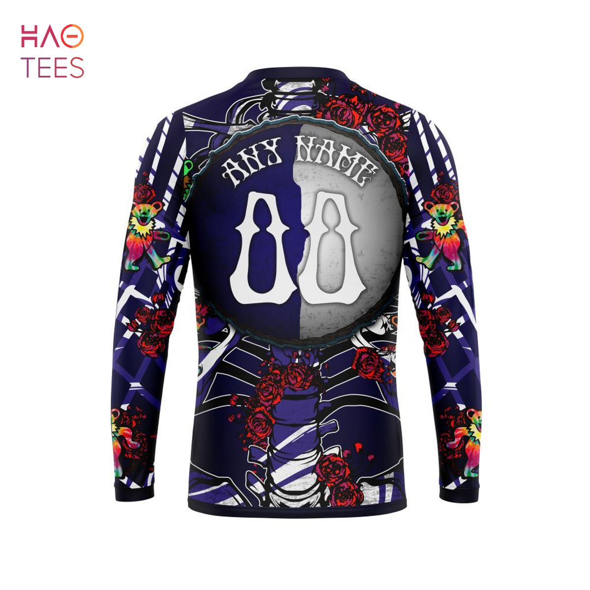 BEST NFL Baltimore Ravens Mix Grateful Dead, Personalized Name & Number Specialized Concepts Kits 3D Hoodie BEST NFL Baltimore Ravens Mix Grateful Dead, Personalized Name & Number Specialized Concepts Kits 3D Hoodie