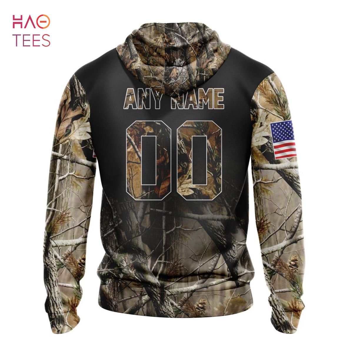 Baltimore Ravens Logo Camo Pattern Zip 3D Hoodie All Over Print - T-shirts  Low Price