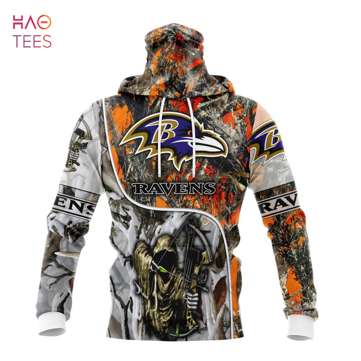 BEST NFL Baltimore Ravens Special Fall And Winter Bow Hunting 3D Hoodie BEST NFL Baltimore Ravens Special Fall And Winter Bow Hunting 3D Hoodie