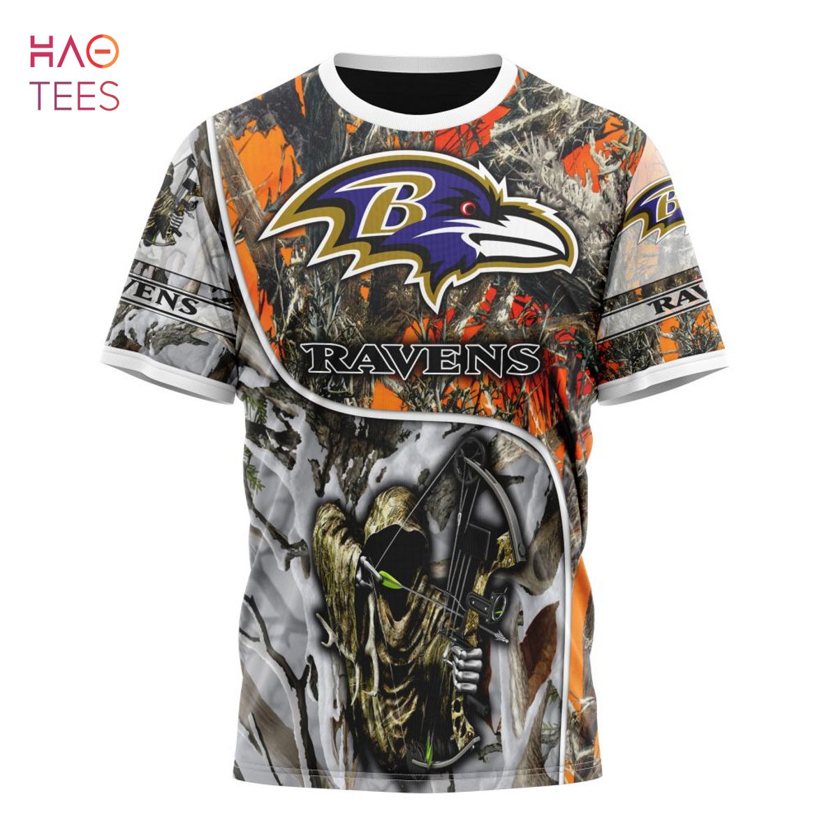 BEST NFL Baltimore Ravens Special Fall And Winter Bow Hunting 3D Hoodie BEST NFL Baltimore Ravens Special Fall And Winter Bow Hunting 3D Hoodie