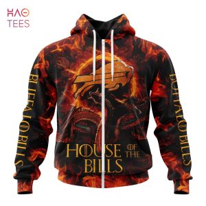 BEST NFL Buffalo Bills GAME OF THRONES – HOUSE OF THE BILLS 3D Hoodie