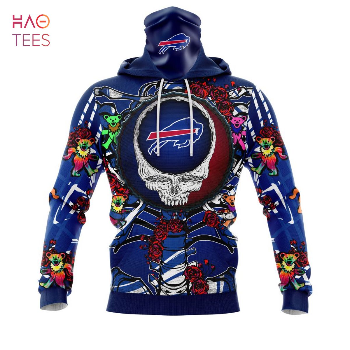 Buffalo Bills Hoodie 3D Team Signature - Teeruto