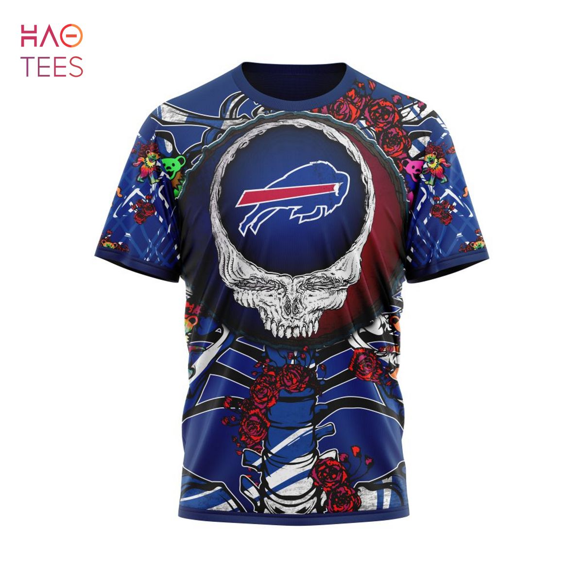 BEST NFL Buffalo Bills Mix Grateful Dead, Personalized Name & Number  Specialized Concepts Kits 3D Hoodie