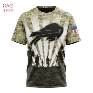 The NFL is honoring the U.S. military with a Salute to Service Buffalo Bills  apparel collection 