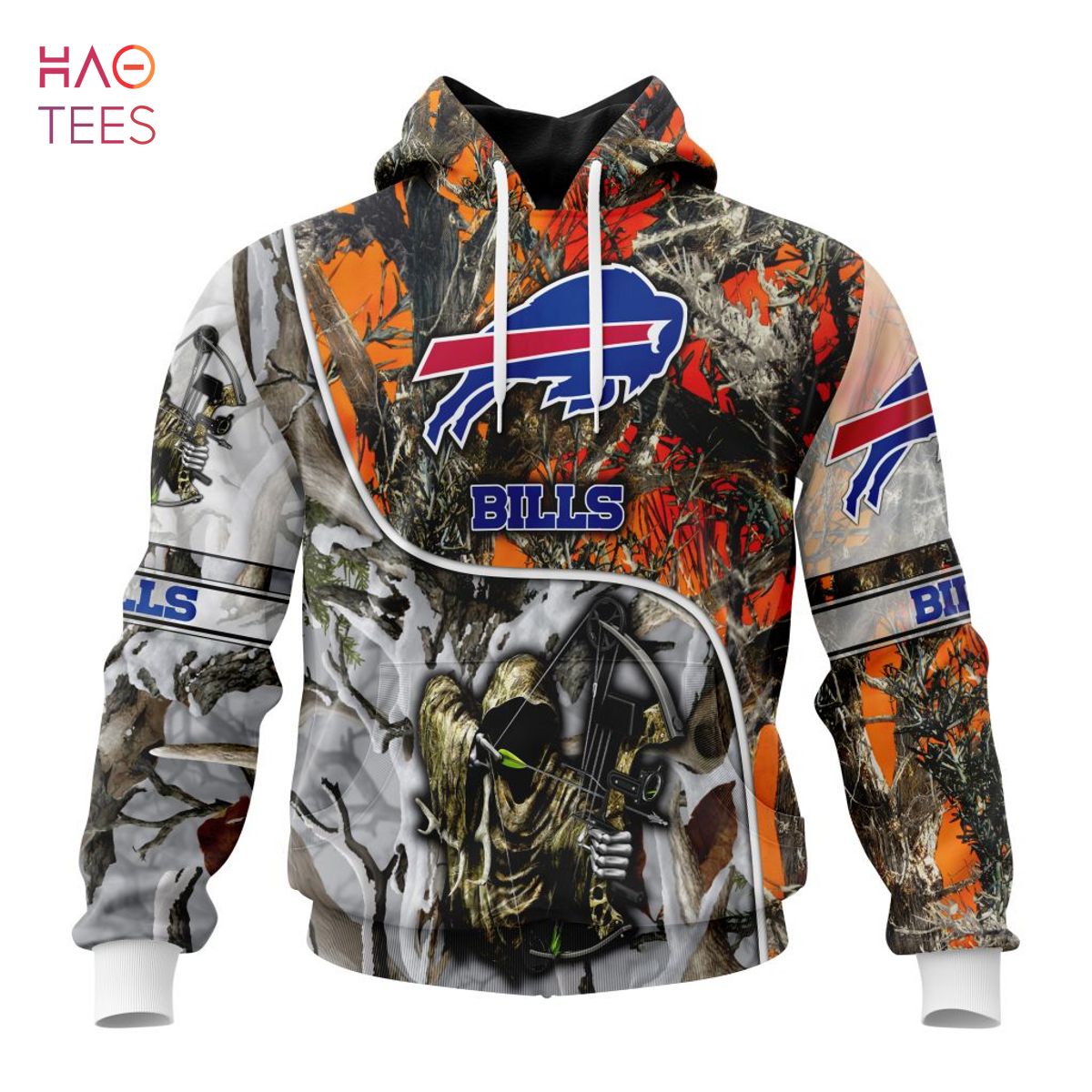 BEST NFL Buffalo Bills Special Fall And Winter Bow Hunting 3D Hoodie