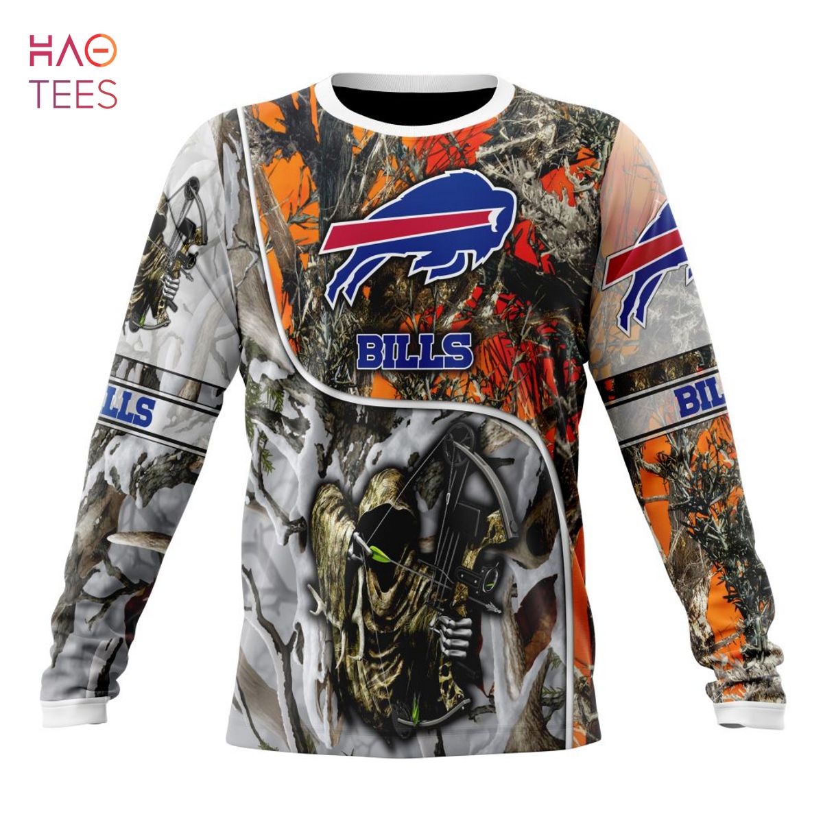 BEST NFL Buffalo Bills Special Fall And Winter Bow Hunting 3D Hoodie BEST NFL Buffalo Bills Special Fall And Winter Bow Hunting 3D Hoodie