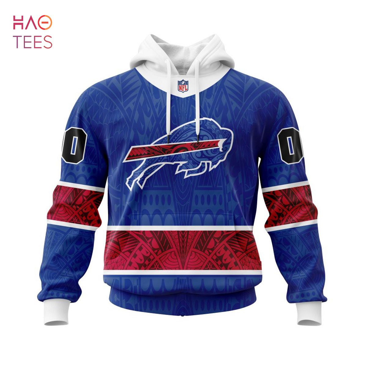 BEST NFL Buffalo Bills, Specialized Native With Samoa Culture 3D Hoodie