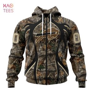 BEST NFL Buffalo Bills, Speicla Camo Realtree Hunting 3D Hoodie