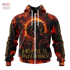 BEST NFL Carolina Panthers GAME OF THRONES – HOUSE OF THE PANTHERS 3D Hoodie