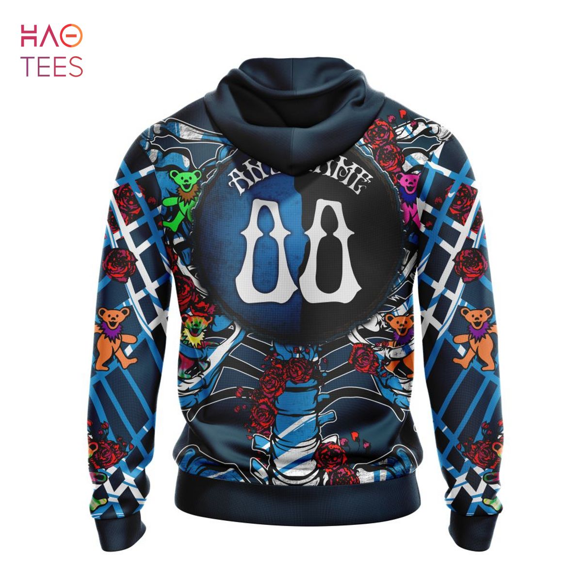 BEST NFL Carolina Panthers Mix Grateful Dead, Personalized Name & Number Specialized Concepts Kits 3D Hoodie BEST NFL Carolina Panthers Mix Grateful Dead, Personalized Name & Number Specialized Concepts Kits 3D Hoodie