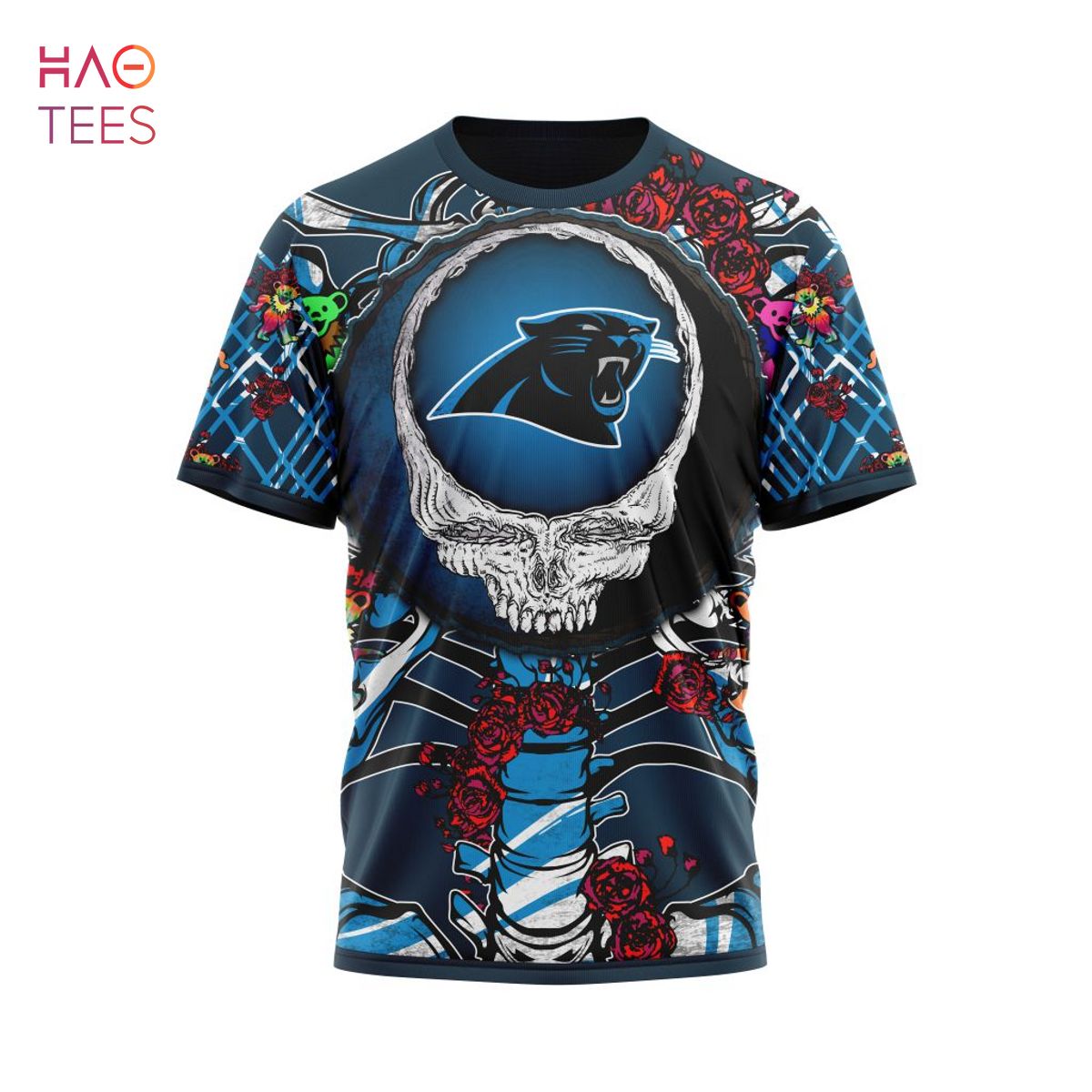 BEST NFL Carolina Panthers Mix Grateful Dead, Personalized Name & Number Specialized Concepts Kits 3D Hoodie BEST NFL Carolina Panthers Mix Grateful Dead, Personalized Name & Number Specialized Concepts Kits 3D Hoodie