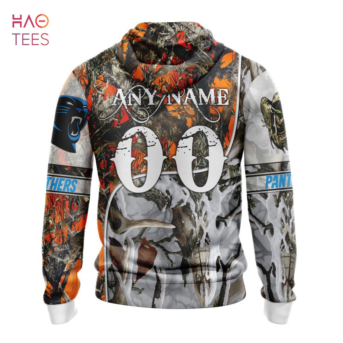 BEST NFL Carolina Panthers Special Fall And Winter Bow Hunting 3D Hoodie BEST NFL Carolina Panthers Special Fall And Winter Bow Hunting 3D Hoodie