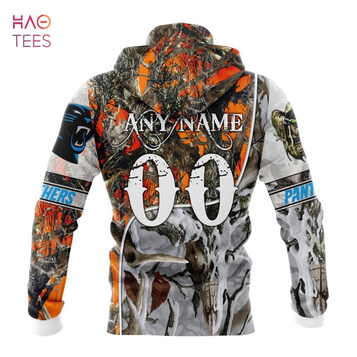 BEST NFL Carolina Panthers Special Fall And Winter Bow Hunting 3D Hoodie BEST NFL Carolina Panthers Special Fall And Winter Bow Hunting 3D Hoodie