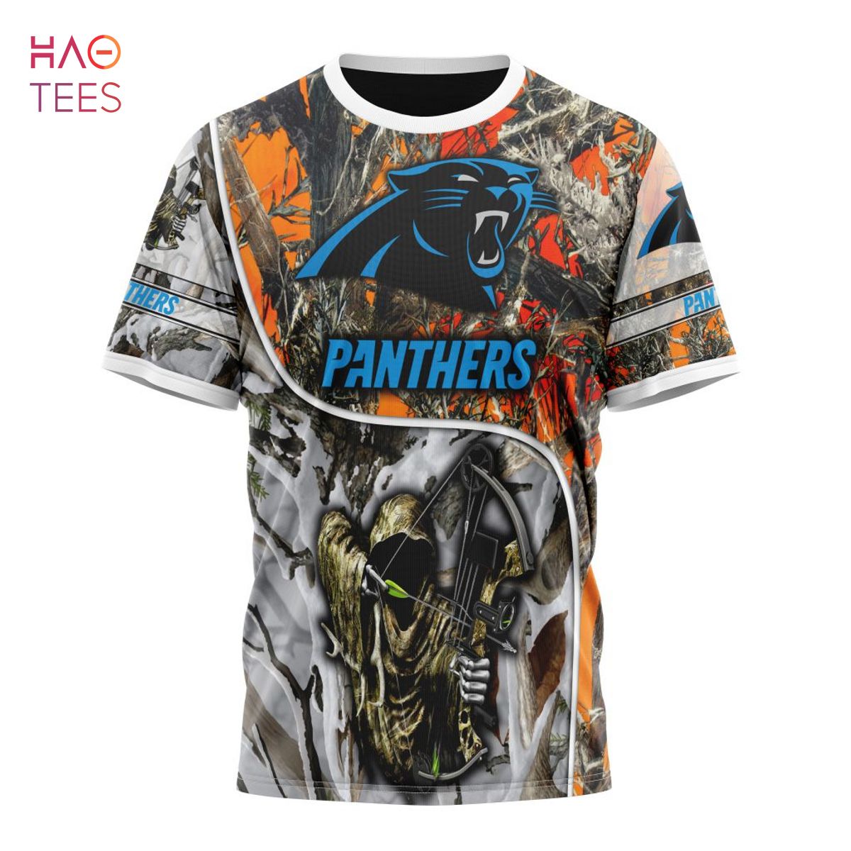 BEST NFL Carolina Panthers Special Fall And Winter Bow Hunting 3D Hoodie BEST NFL Carolina Panthers Special Fall And Winter Bow Hunting 3D Hoodie