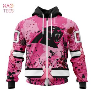 BEST NFL Carolina Panthers, Specialized Design I Pink I Can! IN OCTOBER WE WEAR PINK BREAST CANCER 3D Hoodie