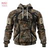 BEST NFL Carolina Panthers, Specialized Specialized Design Wih Deer Skull And Forest Pattern For Go Hunting 3D Hoodie