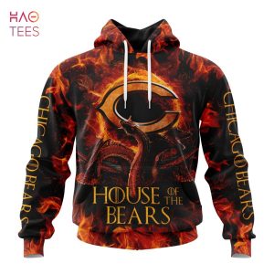 BEST NFL Chicago Bears GAME OF THRONES – HOUSE OF THE BEARS 3D Hoodie