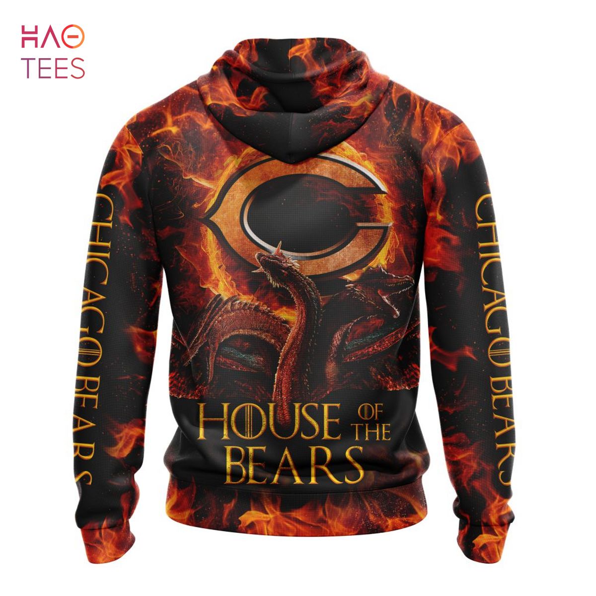 BEST NFL Chicago Bears GAME OF THRONES - HOUSE OF THE BEARS 3D Hoodie BEST NFL Chicago Bears GAME OF THRONES - HOUSE OF THE BEARS 3D Hoodie
