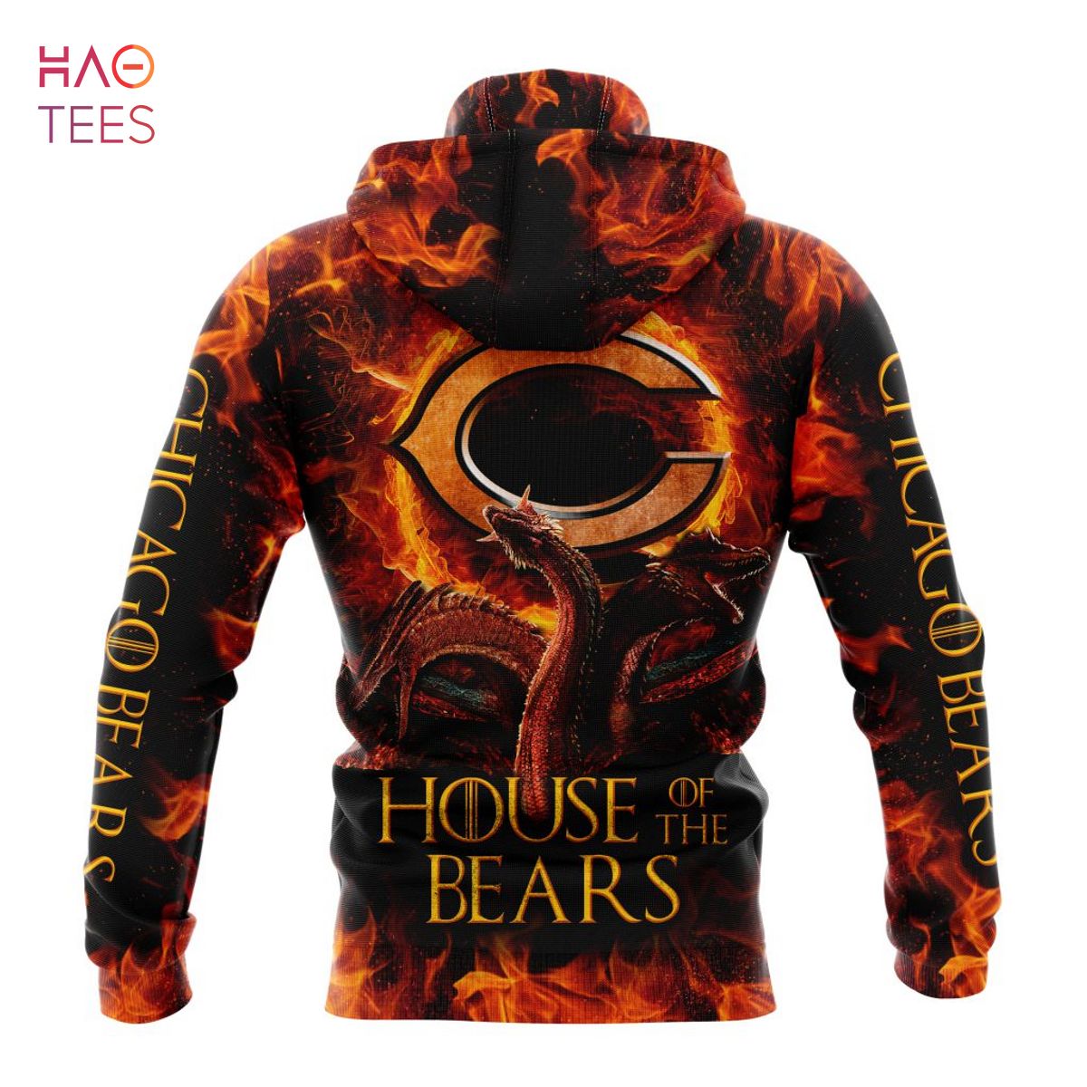 BEST NFL Chicago Bears GAME OF THRONES - HOUSE OF THE BEARS 3D Hoodie BEST NFL Chicago Bears GAME OF THRONES - HOUSE OF THE BEARS 3D Hoodie