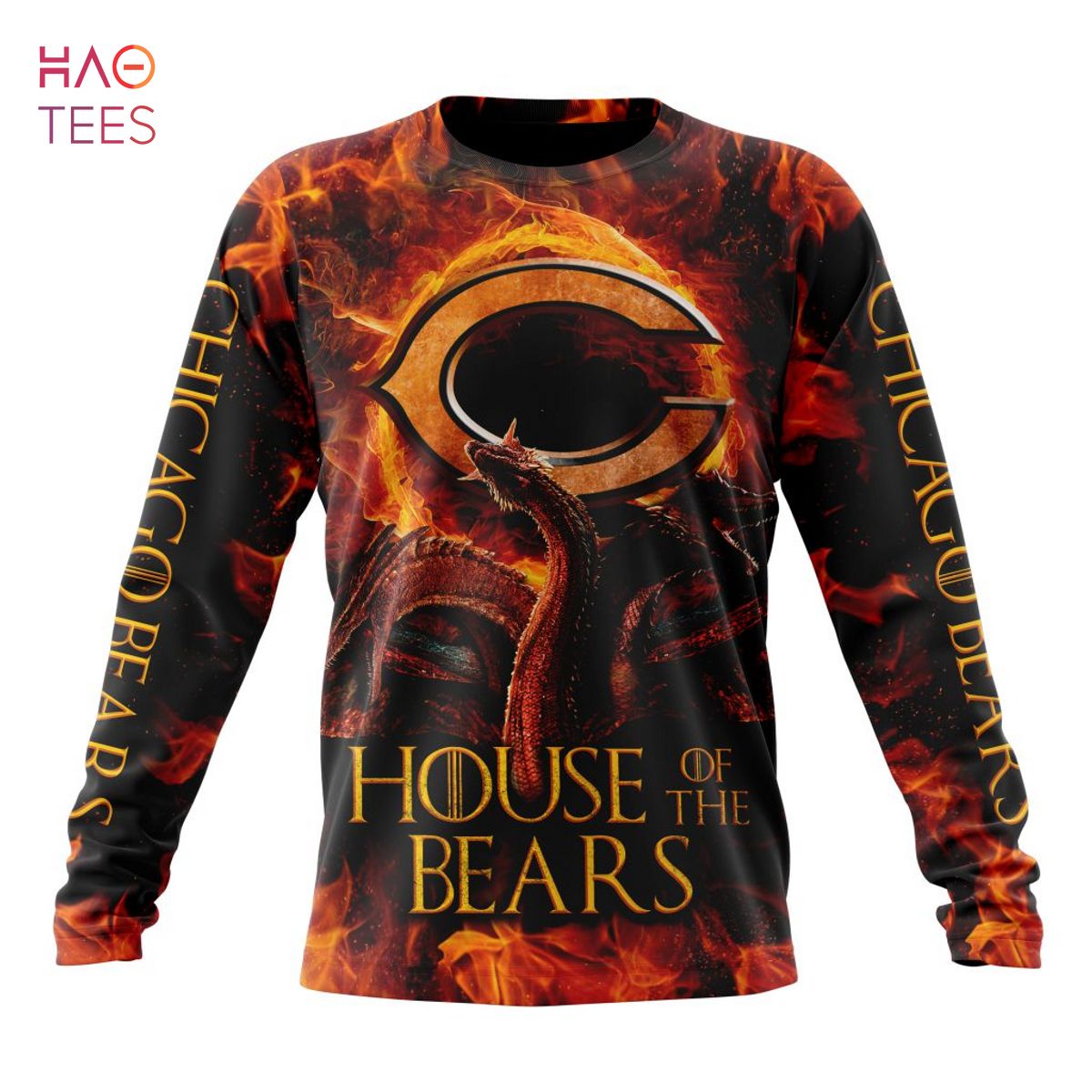 BEST NFL Chicago Bears GAME OF THRONES - HOUSE OF THE BEARS 3D Hoodie BEST NFL Chicago Bears GAME OF THRONES - HOUSE OF THE BEARS 3D Hoodie
