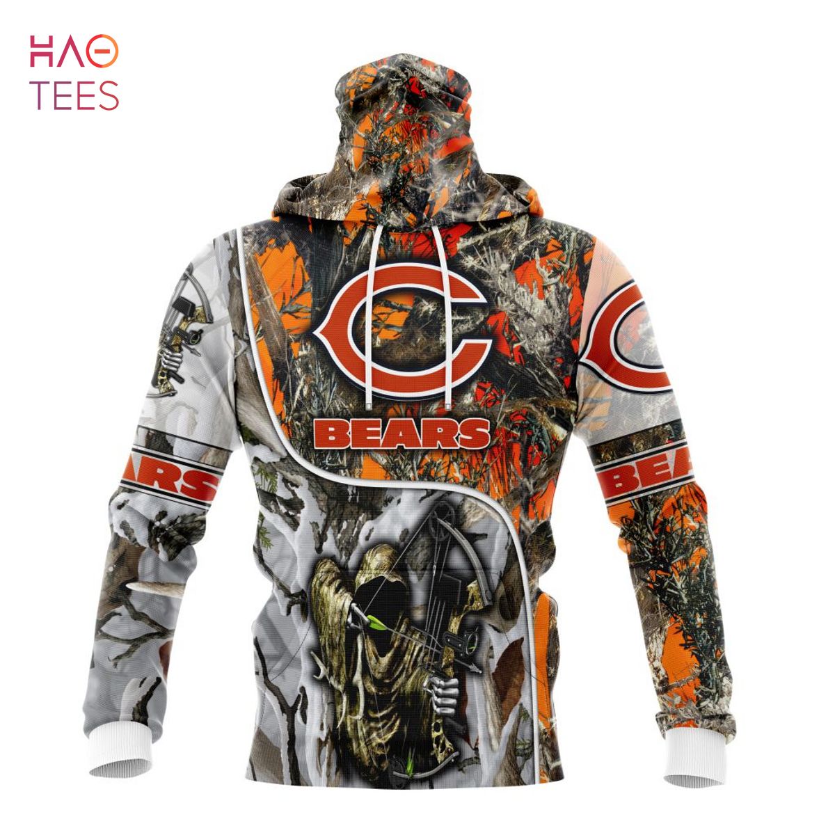 BEST NFL Chicago Bears Special Fall And Winter Bow Hunting 3D Hoodie BEST NFL Chicago Bears Special Fall And Winter Bow Hunting 3D Hoodie
